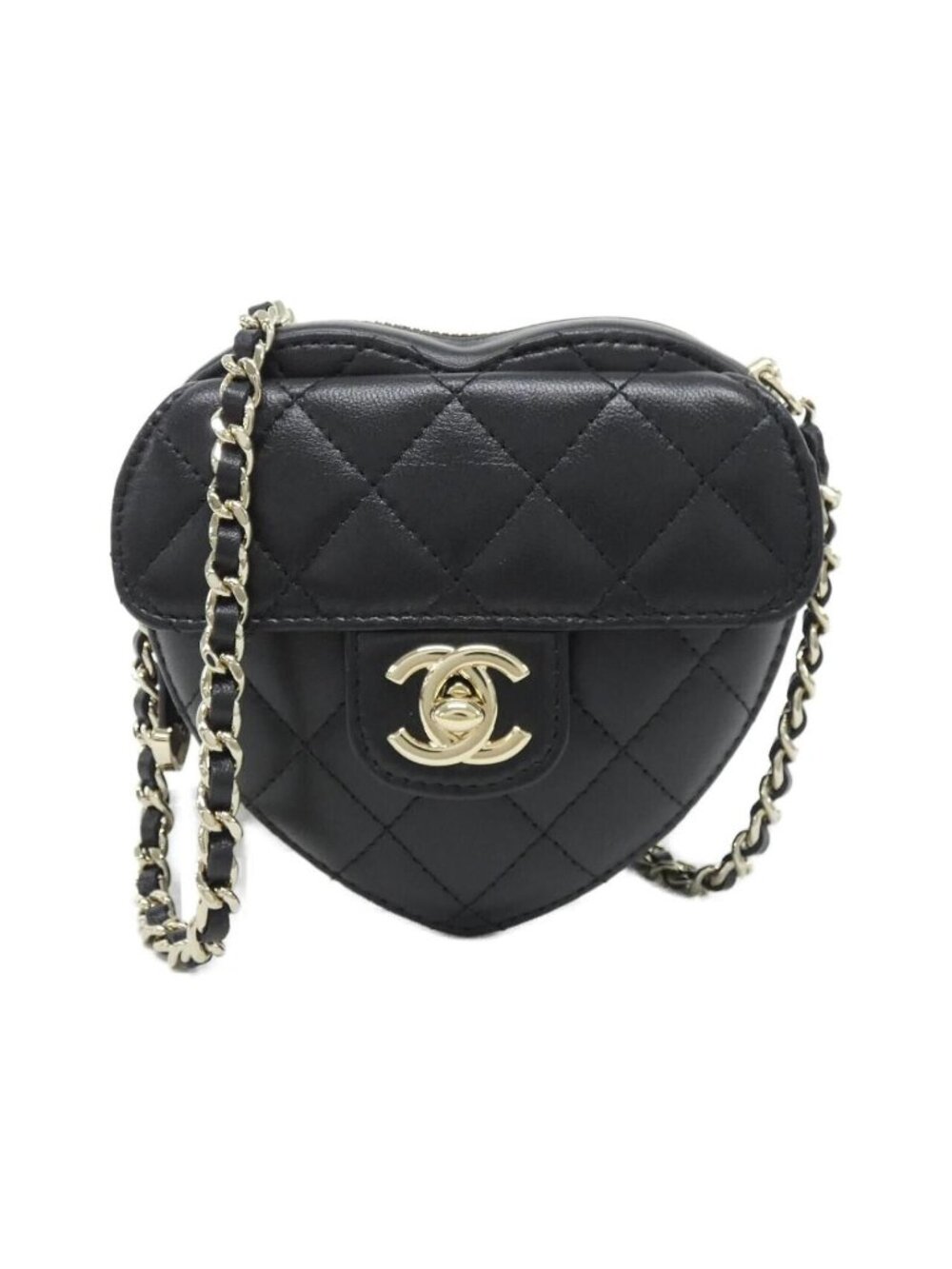 Chanel Shoulder Bag Black - Picture 1 of 6